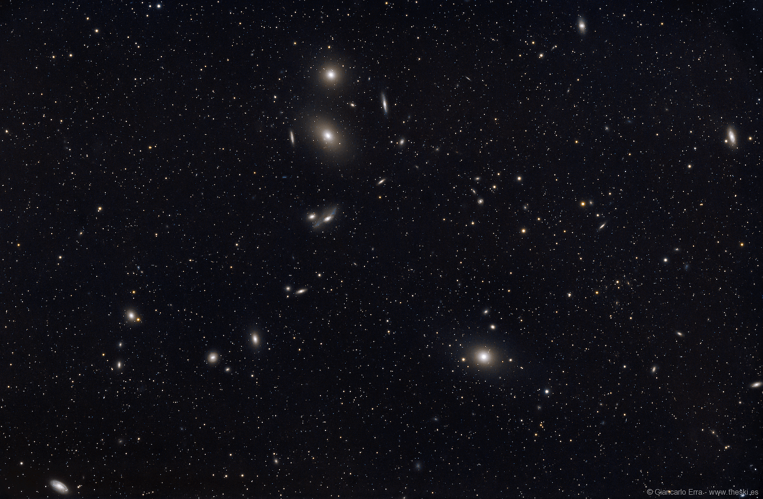 The Skies Astrophotography by Giancarlo Erra virgo cluster final final web